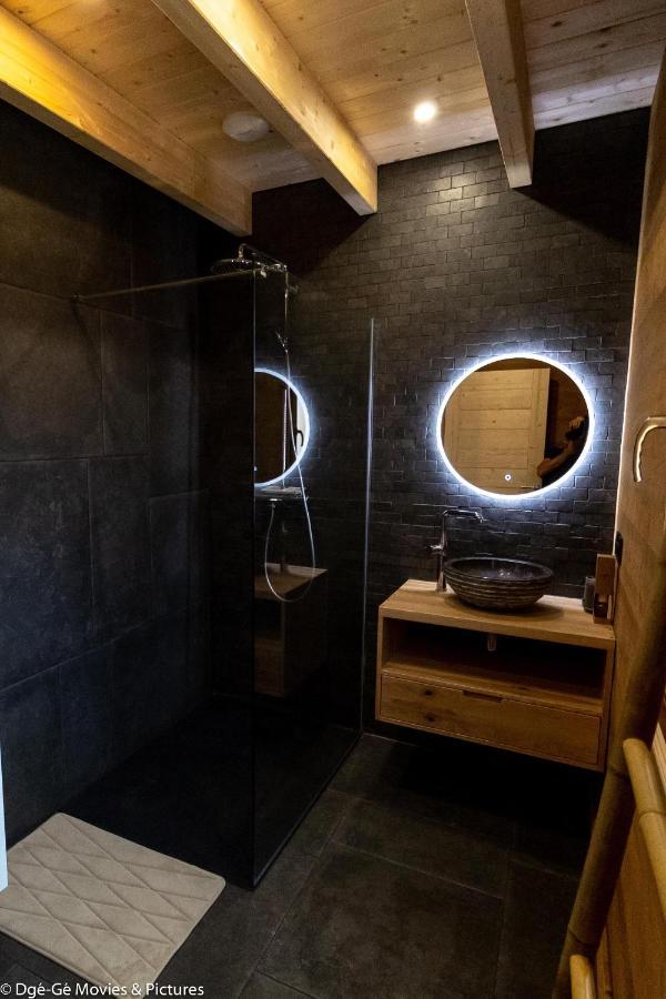 Les Jardins Du Herisson Chalet 2 Bonlieu エクステリア 写真