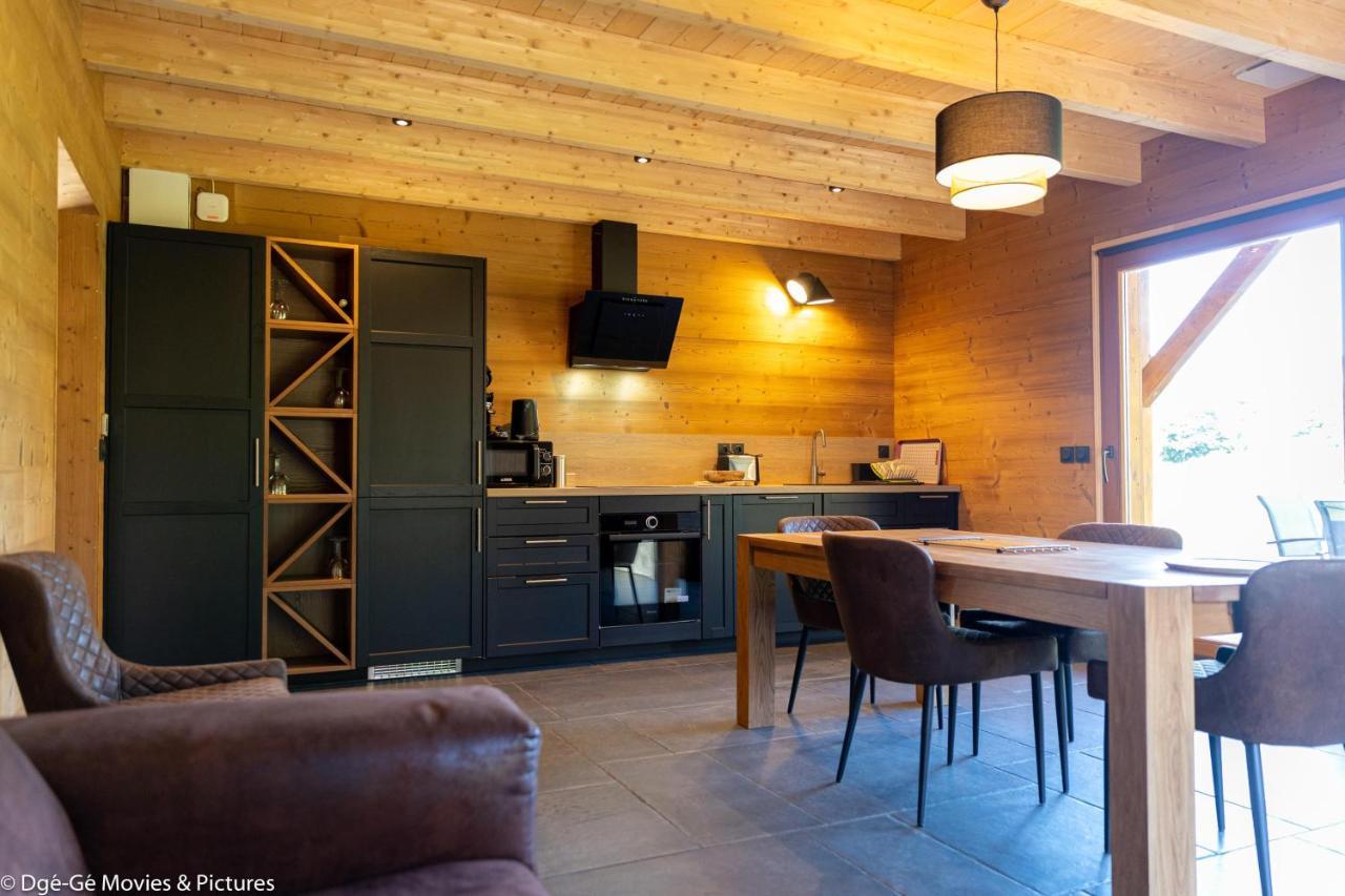 Les Jardins Du Herisson Chalet 2 Bonlieu エクステリア 写真
