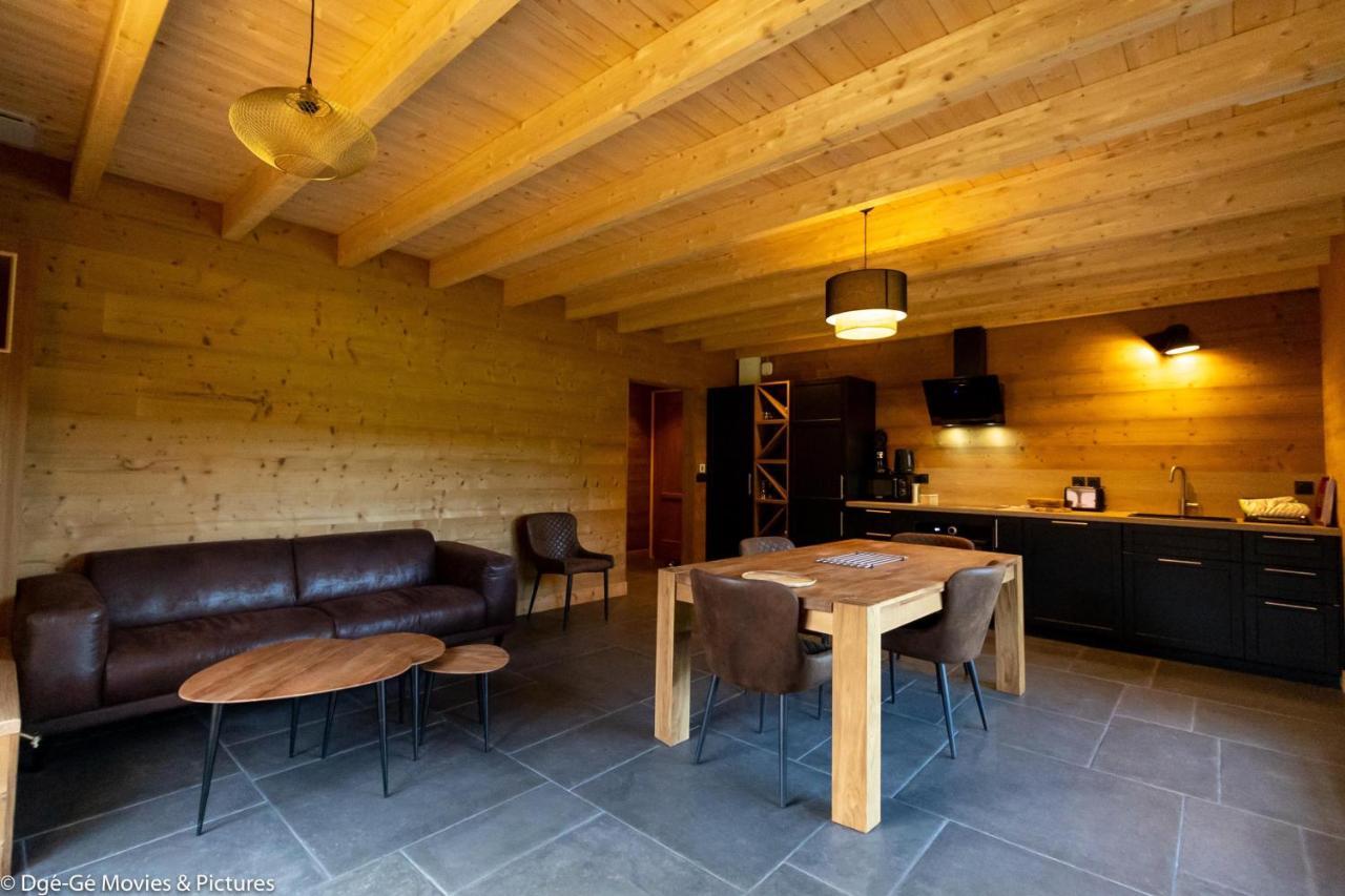 Les Jardins Du Herisson Chalet 2 Bonlieu エクステリア 写真